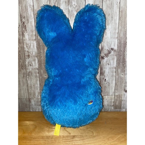 Peeps Plush Bunny Rabbit Chick Blue Stuffed Animal Toy Easter 16” Marshmallow - Picture 3 of 7